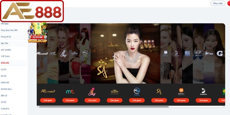 Tìm hiểu về chuyên mục casino AE888 