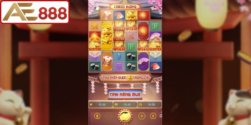 Slot game Lucky Neko hấp dẫn 